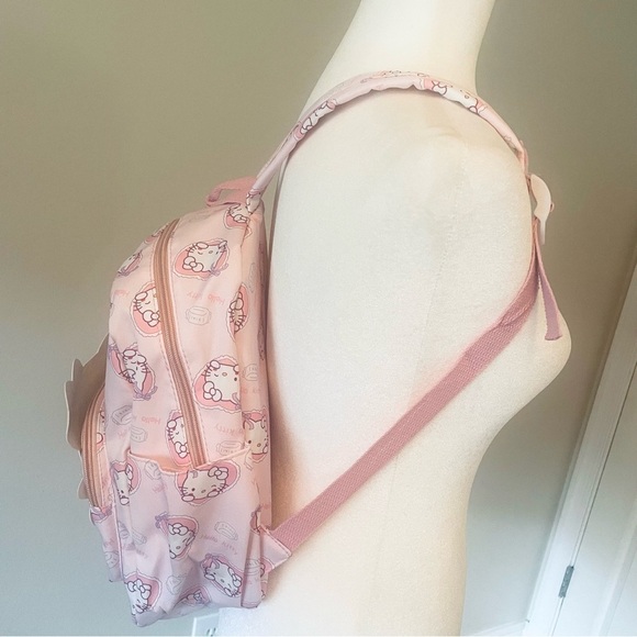 NWT Hello Kitty Backpack by Sanrio | Pink, Light Pink, White - Picture 3 of 6